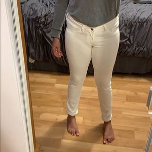 White Hollister jeans